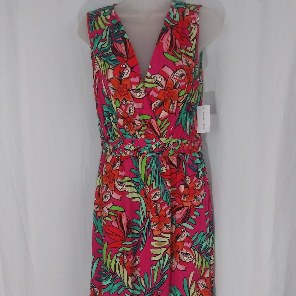 ✳️3️⃣/3️⃣0️⃣✳️ hot pink floral dress